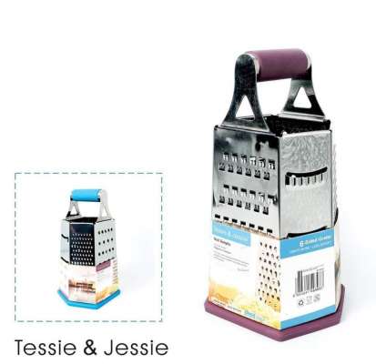 TESSIE & JESSIE 6 SIDED GRATER